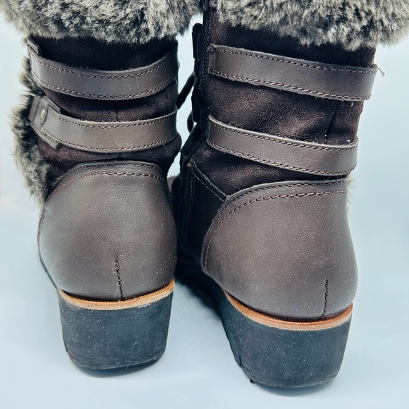 Women’s leather boots, size 6, brown, Earth - Picture 14 of 15